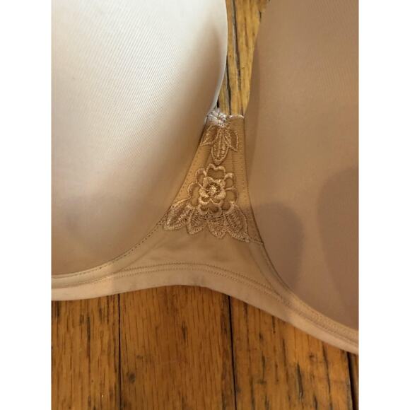Vanity Fair Bra Womens 38D Rose Beige Inspired By You Strapless Smooth Back - Picture 4 of 8